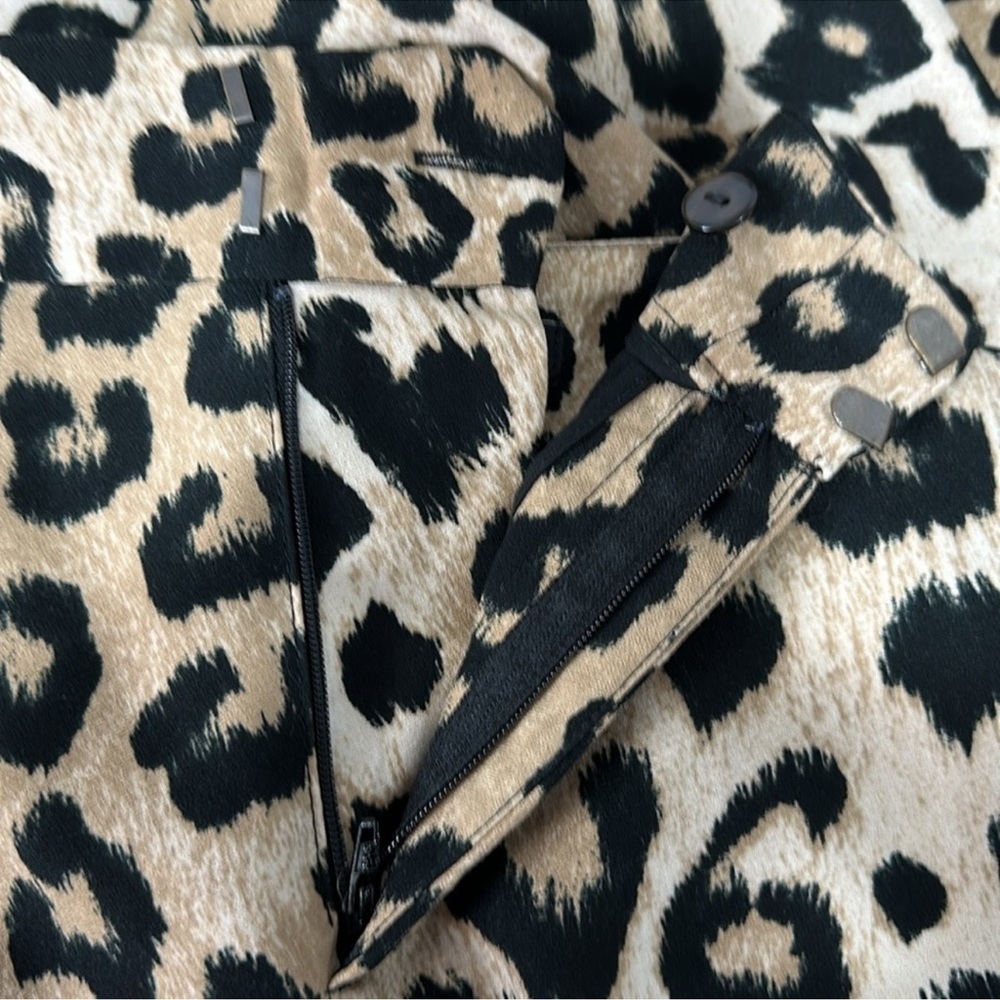 Leopard Print Women's Pants - Picture 8 of 9
